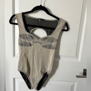 ZARA Ribbed Bodysuit